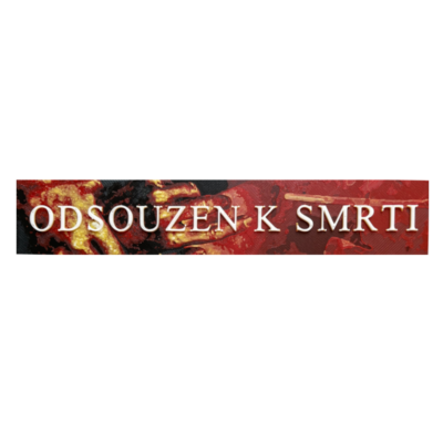 3D záložka Odsouzen k smrti